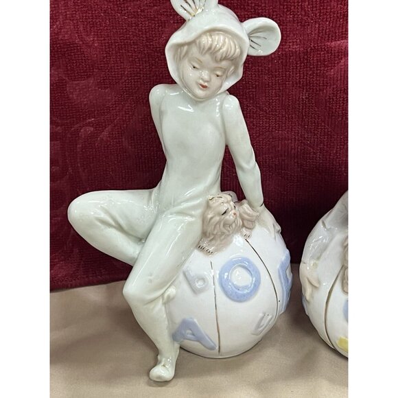 9" AND 7" TALL Nursery Figurines / Circus Collectable - Picture 12 of 16